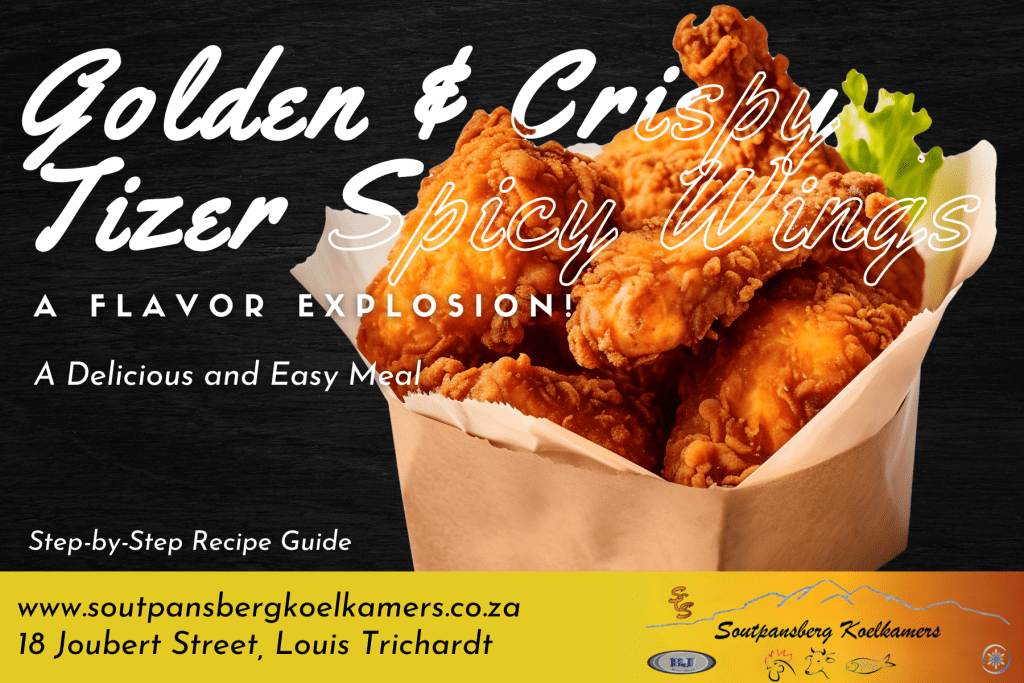 Golden & Crispy Tizer Spicy Wings Soutpansberg Koelkamers