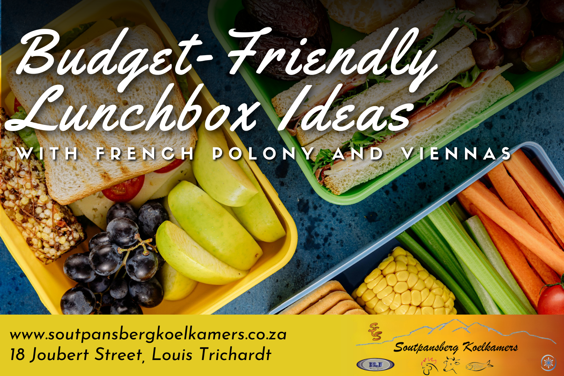 Affordable School Lunch Ideas South Africa Soutpansberg Koelkamers