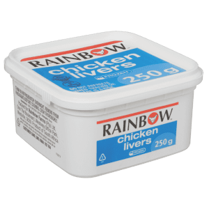 Rainbow Chicken Livers