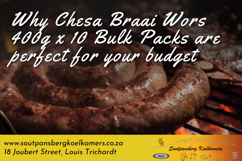 SKK - Blog - Chesa Braai Wors 400g Packs – The Perfect Choice for Affordable, Quality Braai Meat in South Africa